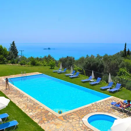 Apartament Studio Apartments With Large Swimming Pool And Sea View At Pelekas Beach Corfu